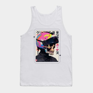 Skull Racer Tank Top